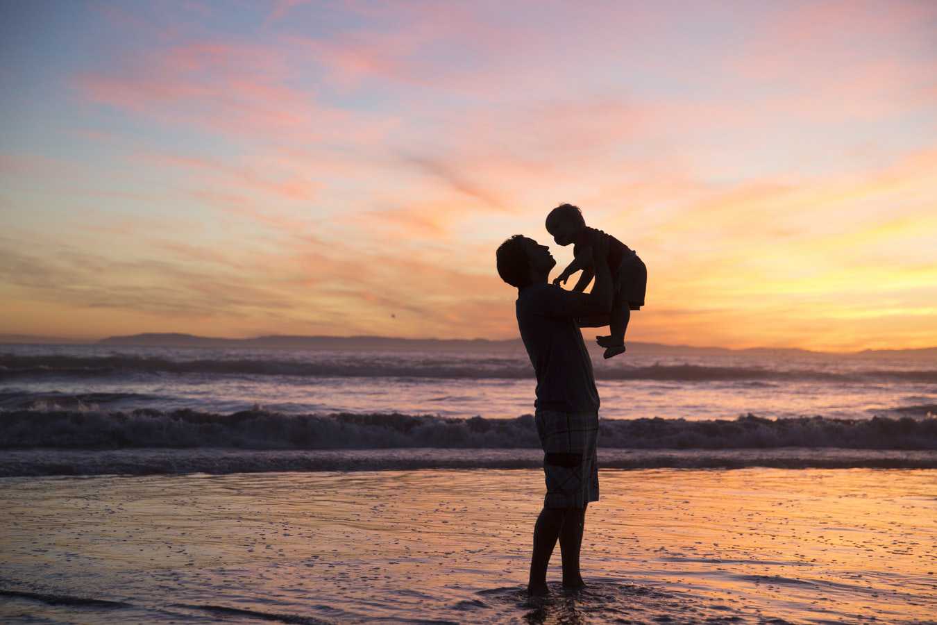 Father Carrying his Baby | Veteran Car Donations