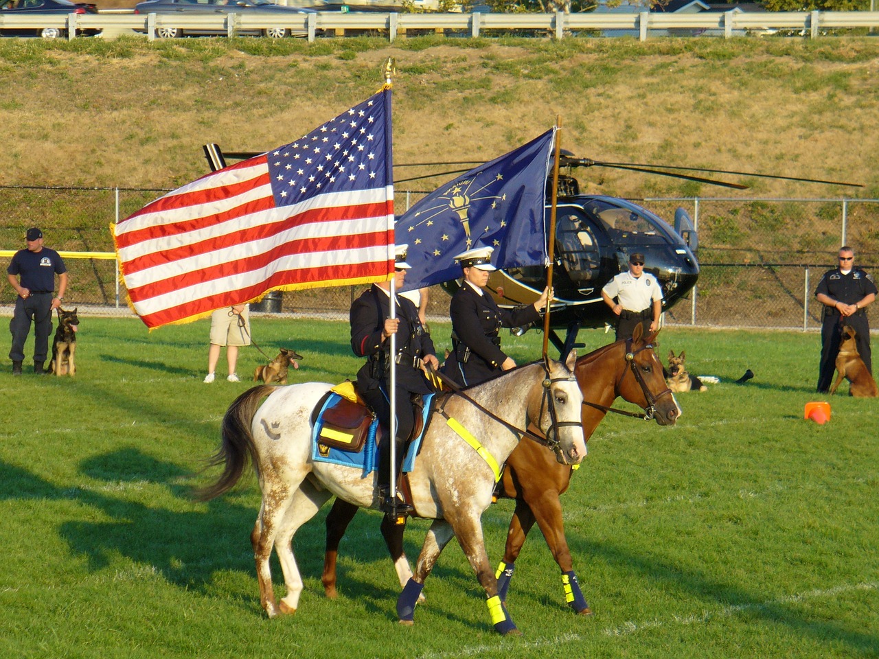Police Cavalry K-9 Show American | Veteran Car Donations