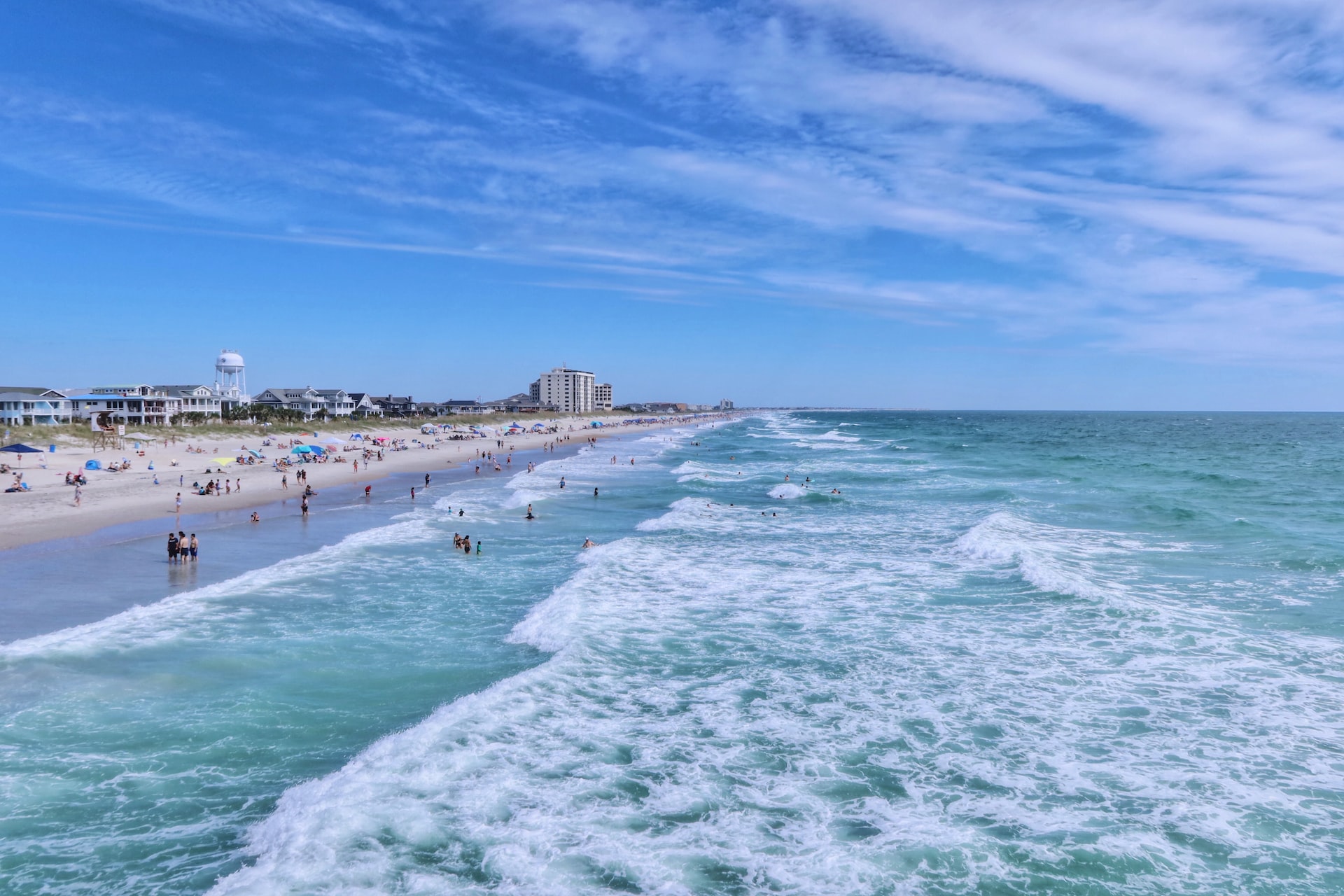 A beach in Wilmington | Veteran Car Donations