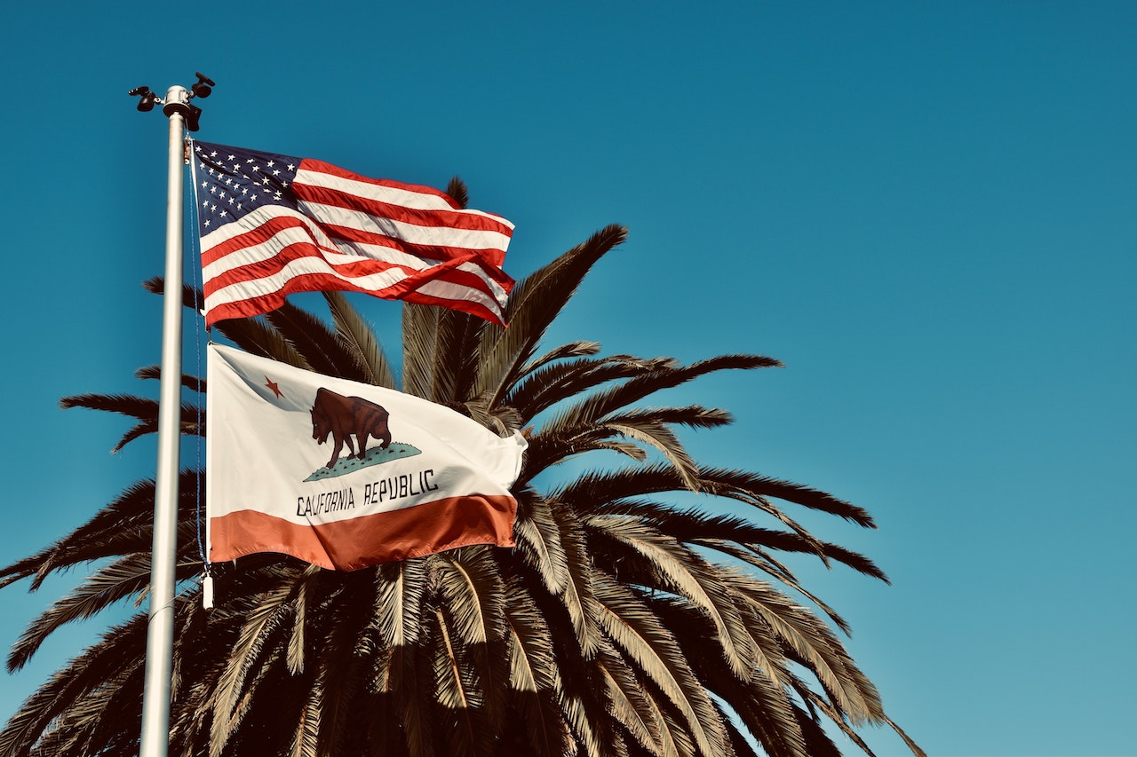 Flags Under the Blue Sky | Veteran Car Donations