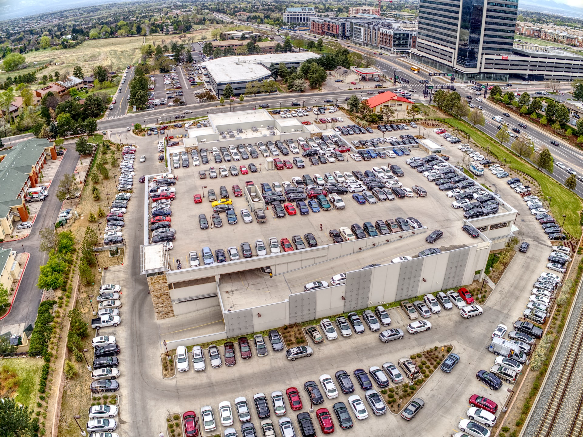 Greenwood Parking lot | Veteran Car Donations