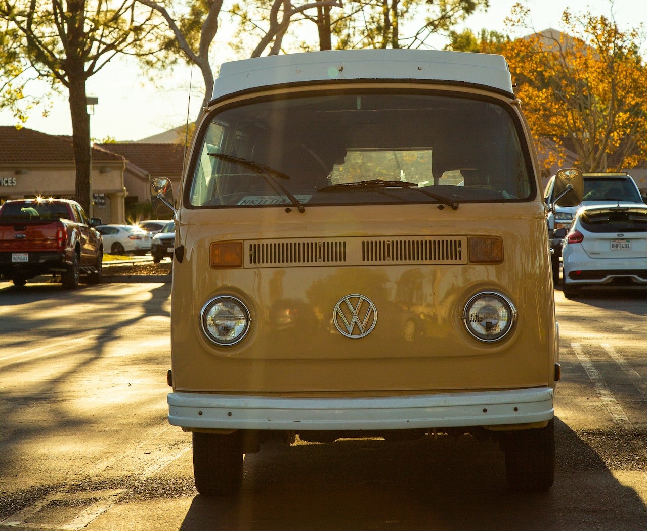 Yellow Volkswagen at the Parking Lot | Veteran Car Donations