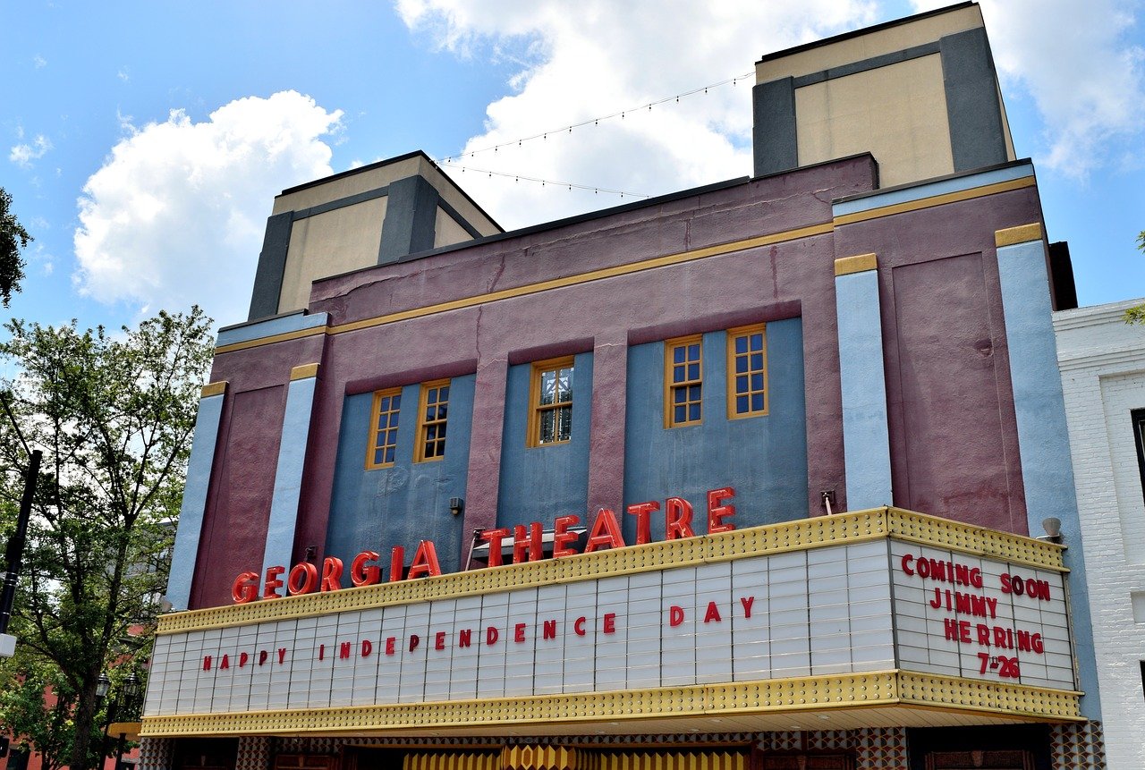 Famous Georgia Theater, Athens Georgia - VeteranCarDonations.org 