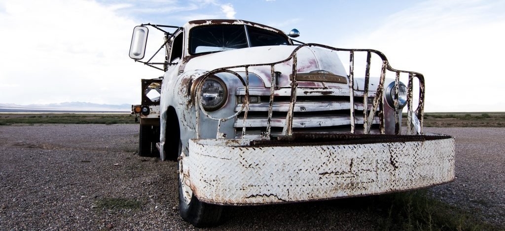 Old Pickup Truck in Nevada - VeteranCarDonations.org