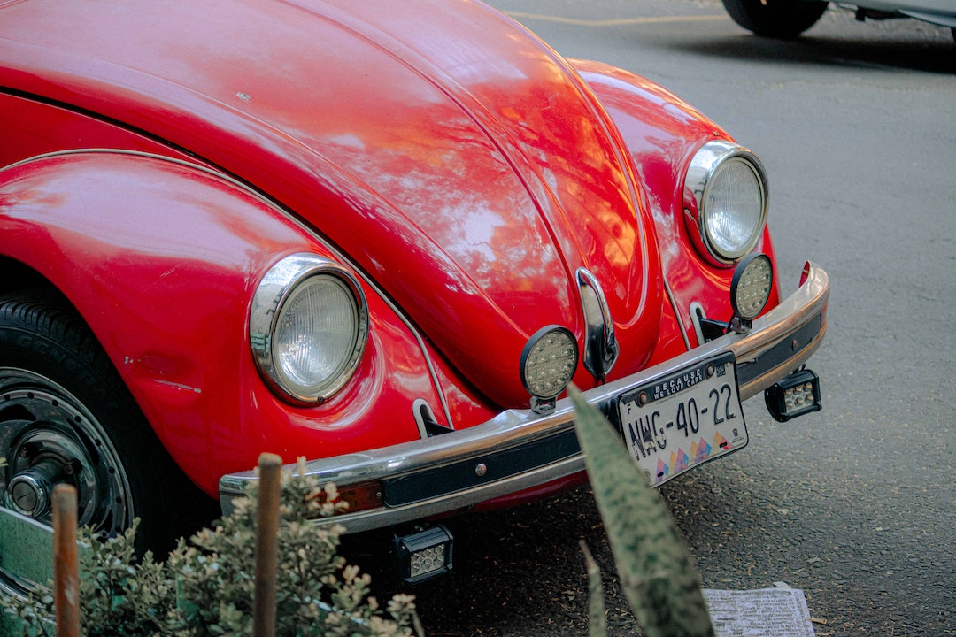 Close Up Shot of a Volkswagen Beetle | Veteran Car Donations
