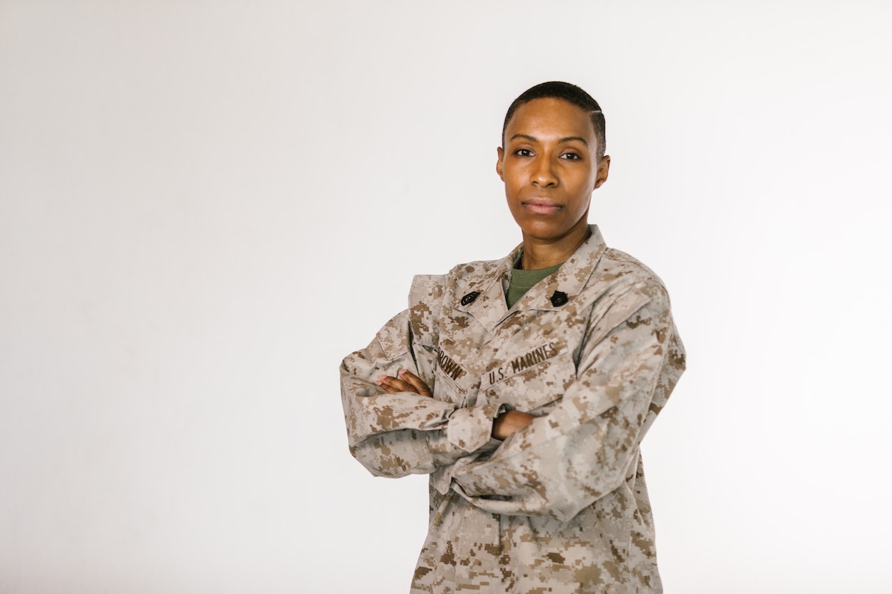 Photo of Soldier Doing Crossed Arms | Veteran Car Donations