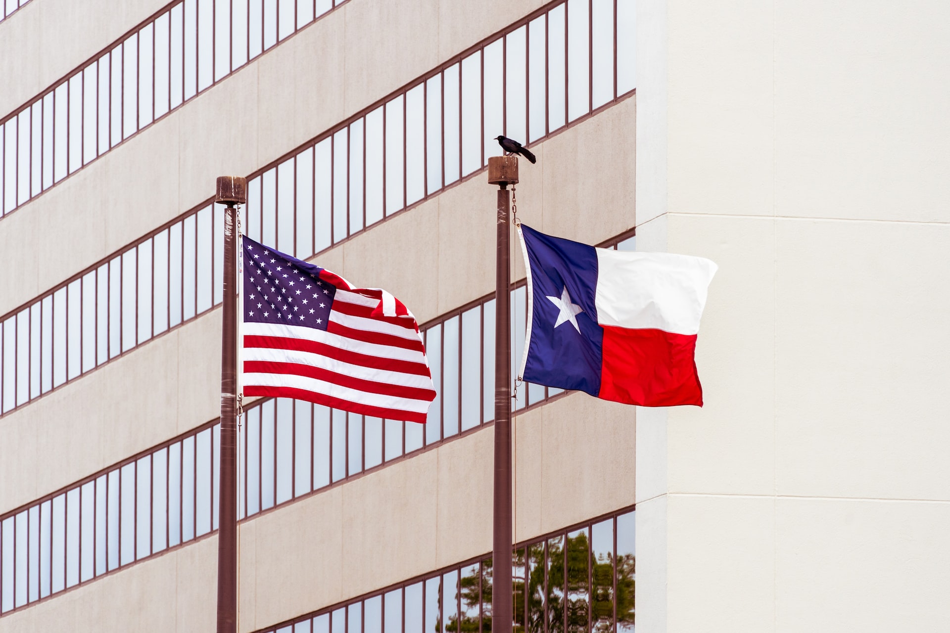 Texas and US Flag | Veteran Car Donations
