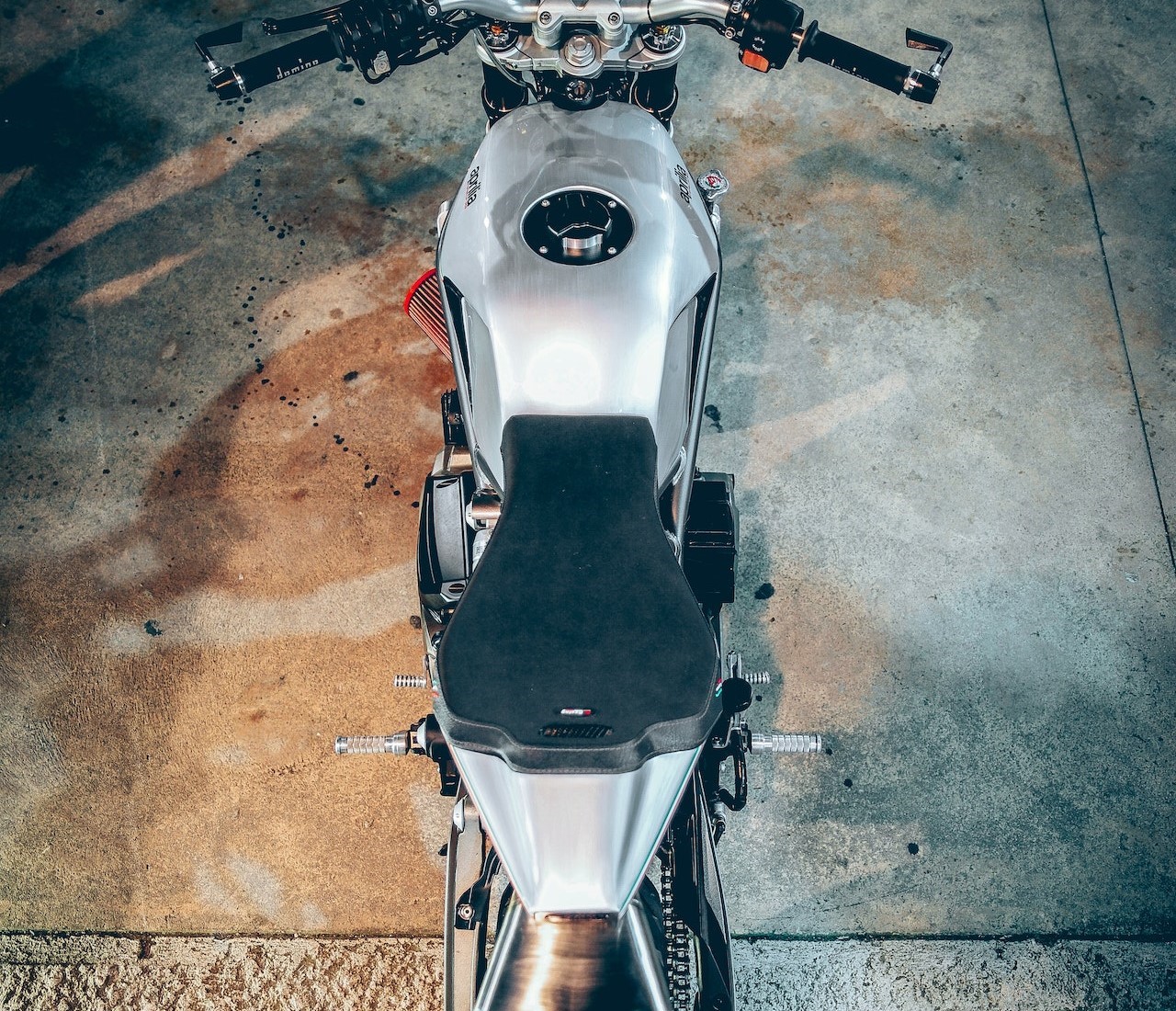 Top View of a Motorbike | Veteran Car Donations