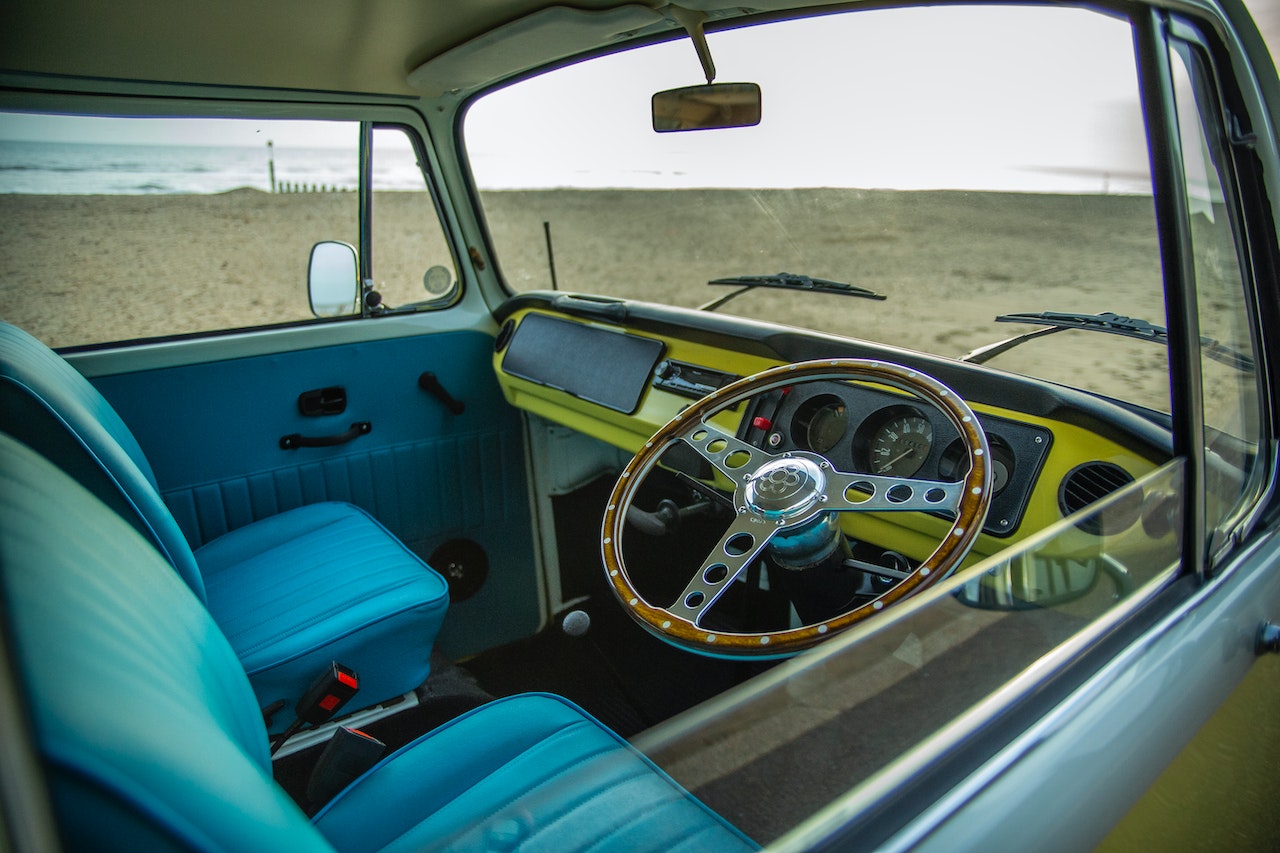 Campervan Parked Near the Sea | Veteran Car Donations
