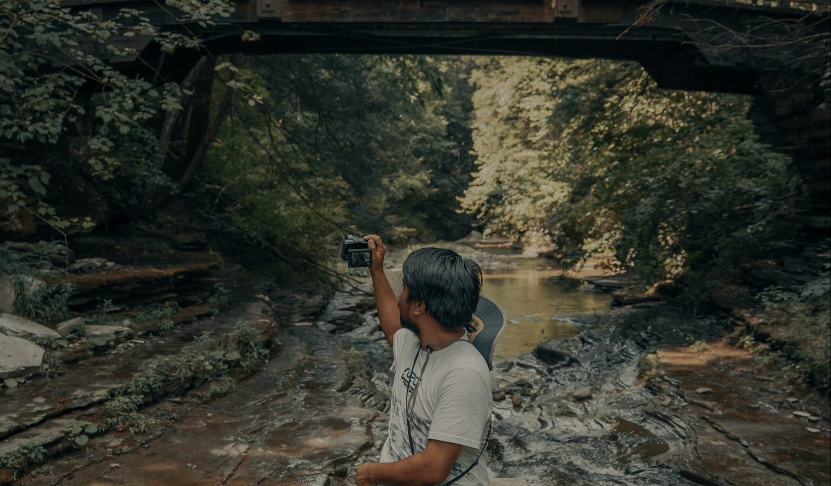 Taking a break in Stony Brook to enjoy the scenery | Veteran Car Donations