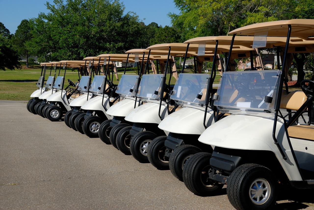 White Golf Carts | Veteran Car Donations