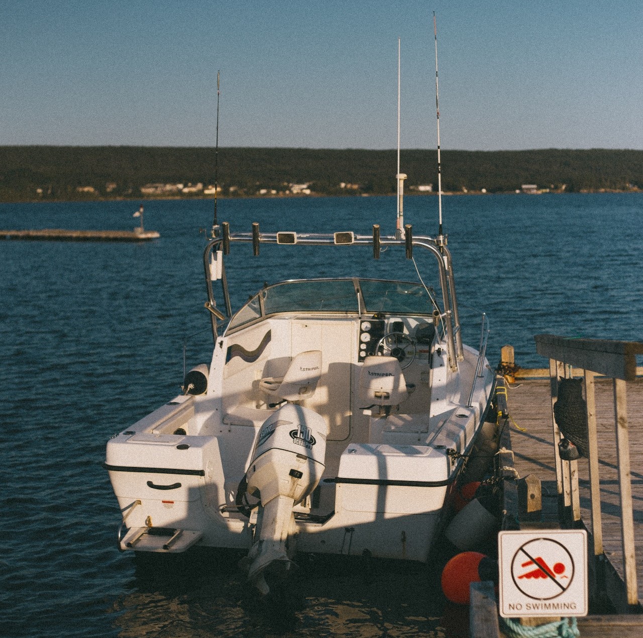 A Motor Boat Near the Docking Area | Veteran Car Donations