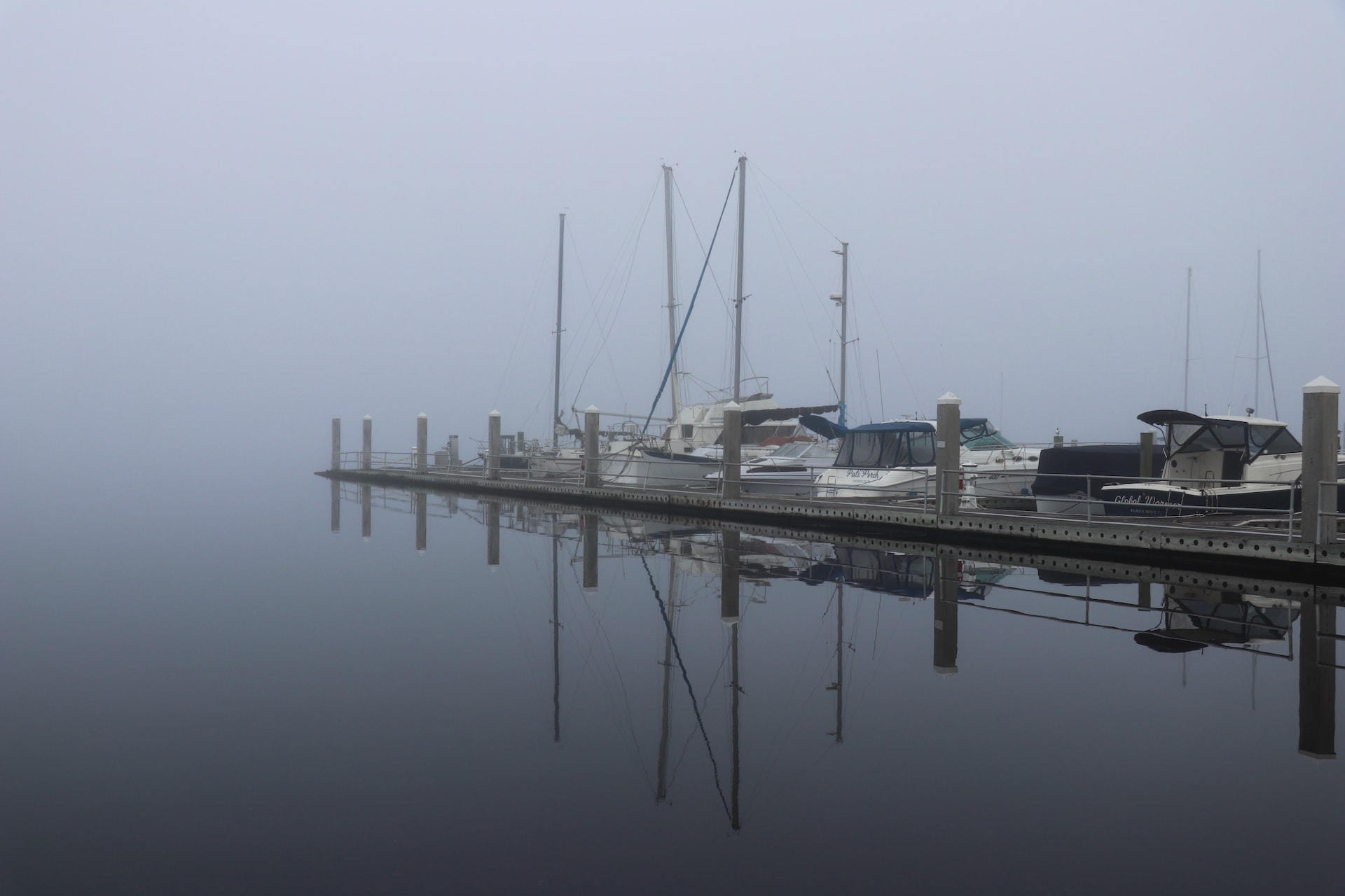 Heavy Fog over the Marina | Veteran Car Donations