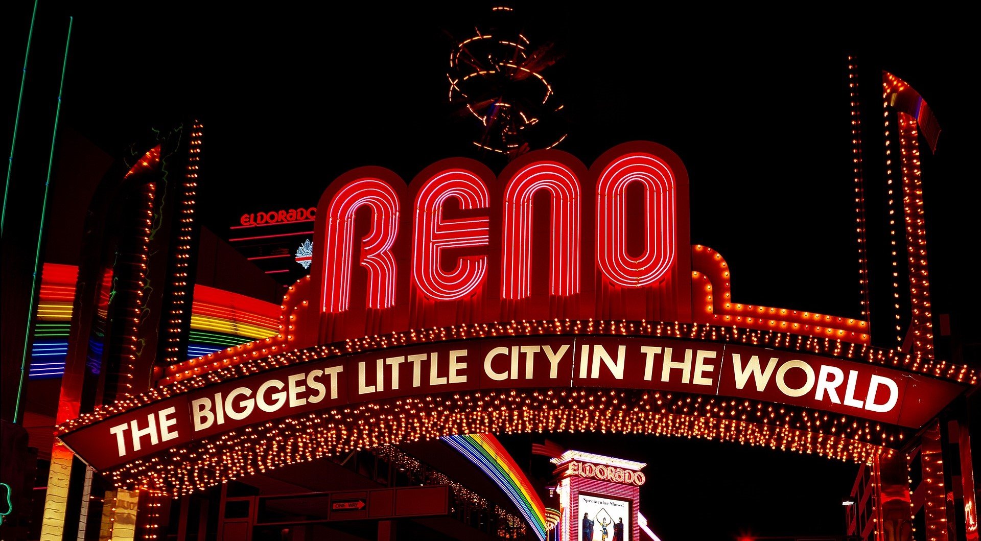 The Famous "The Biggest Little City in the World" Sign in Reno - VeteranCarDonations.org