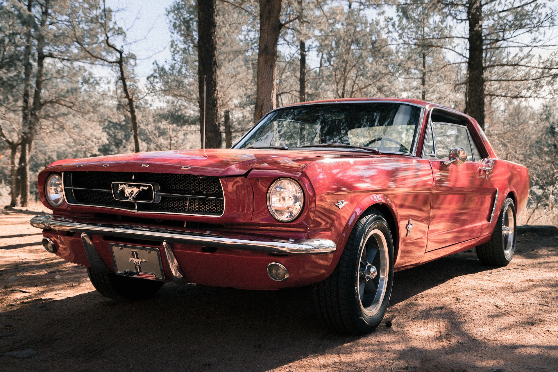 Ford Mustang Parked | Veteran Car Donations