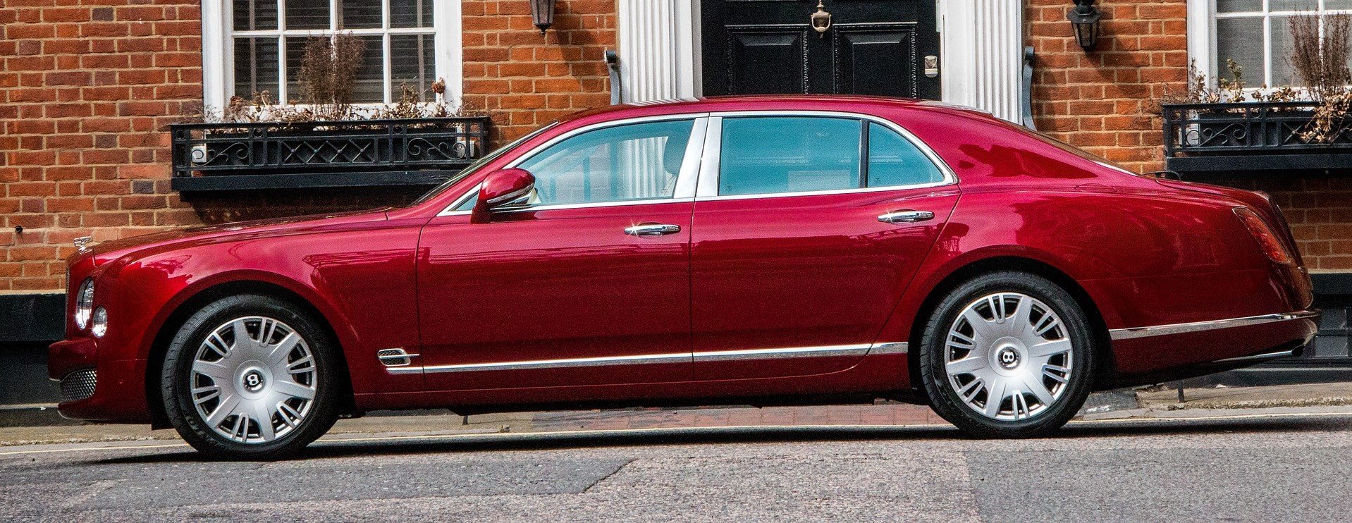Classic Red Bentley in Torrance