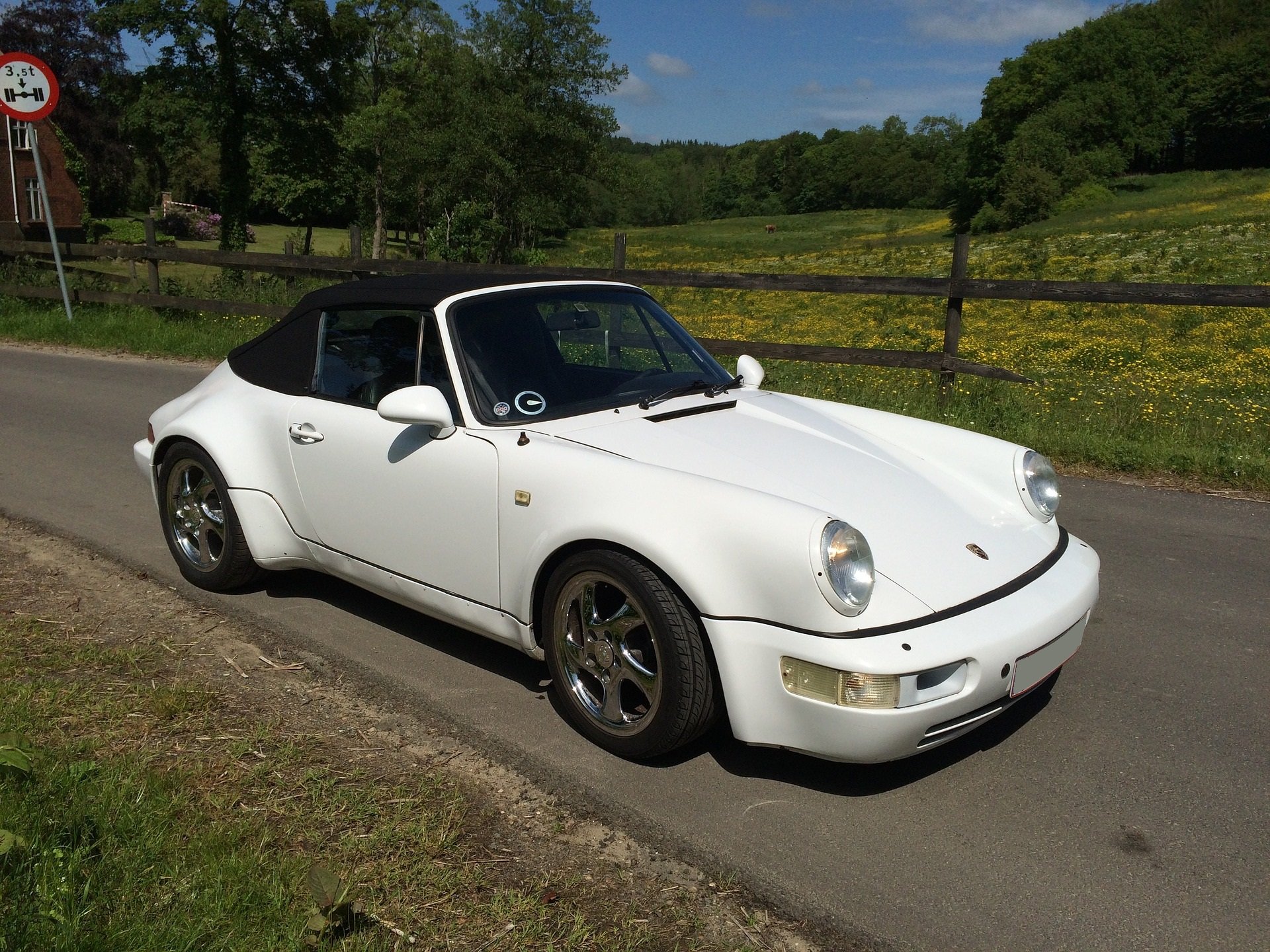 Oldtimer Porsche in Woodmoor