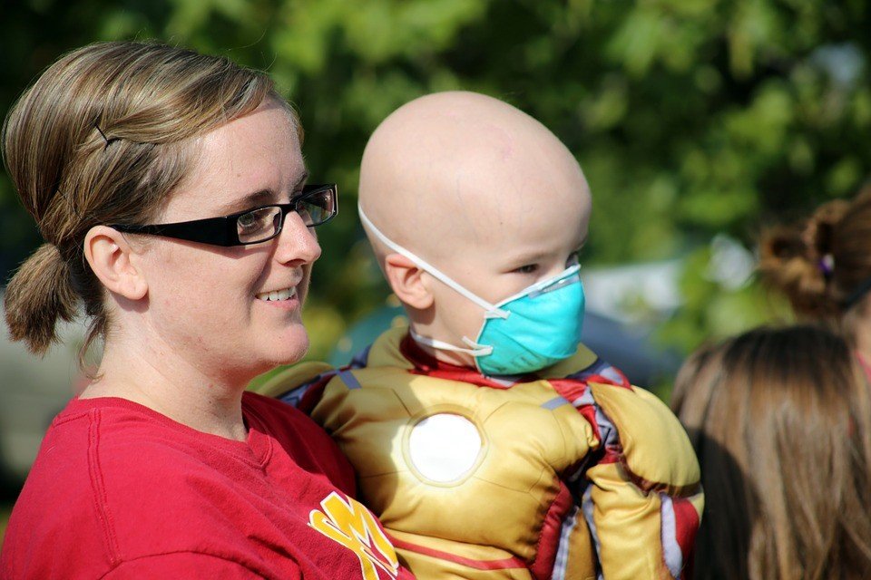 Little Kid Fighting Cancer - VeteranCarDonations.org