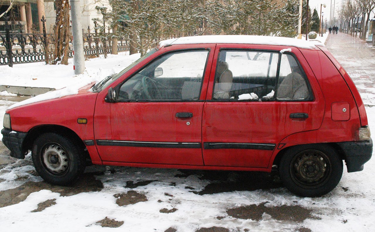 Red Clunker Car | Veteran Car Donations