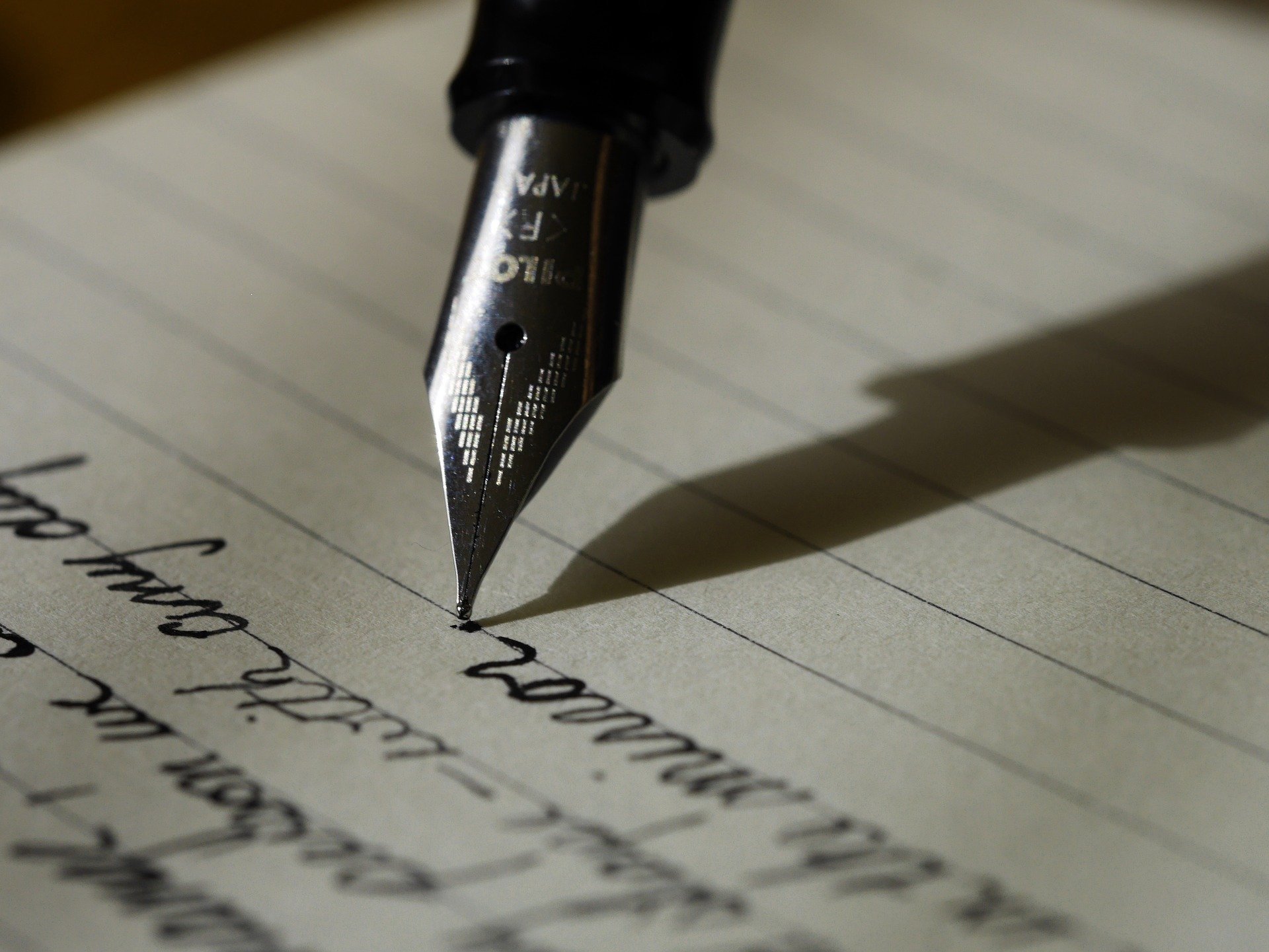 Writing with a Fountain Pen - VeteranCarDonations.org