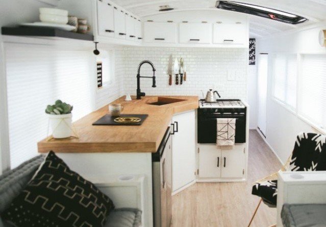 Simple Design Bus Interior