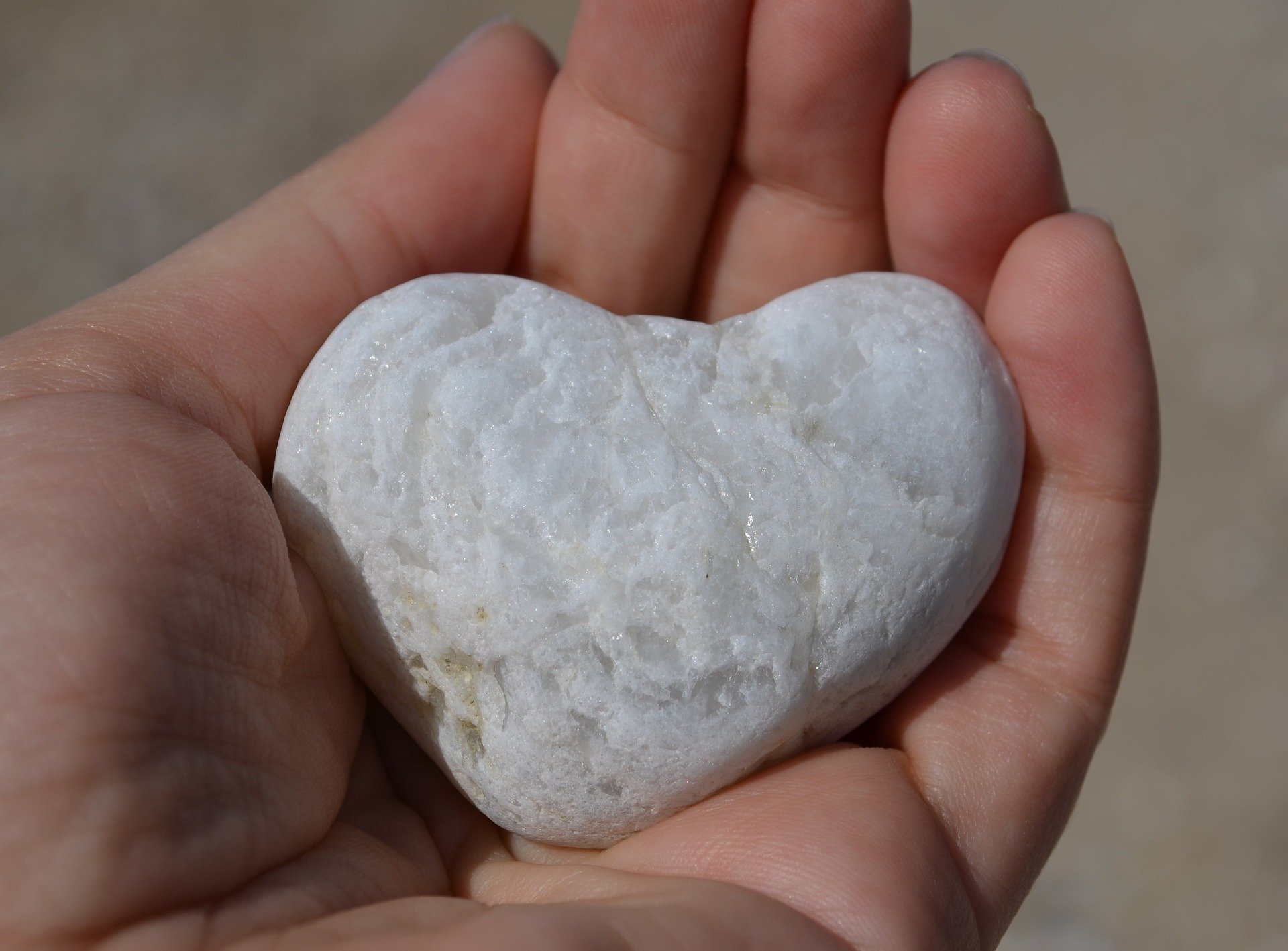Heart-Shaped Marble - VeteranCarDonations.org