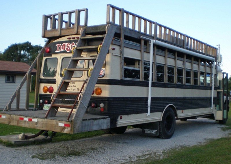 one of a kind Converted Bus