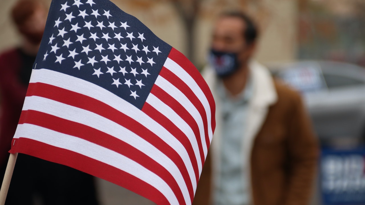 A United States Flag in Close-up Shot | Veteran Car Donations
