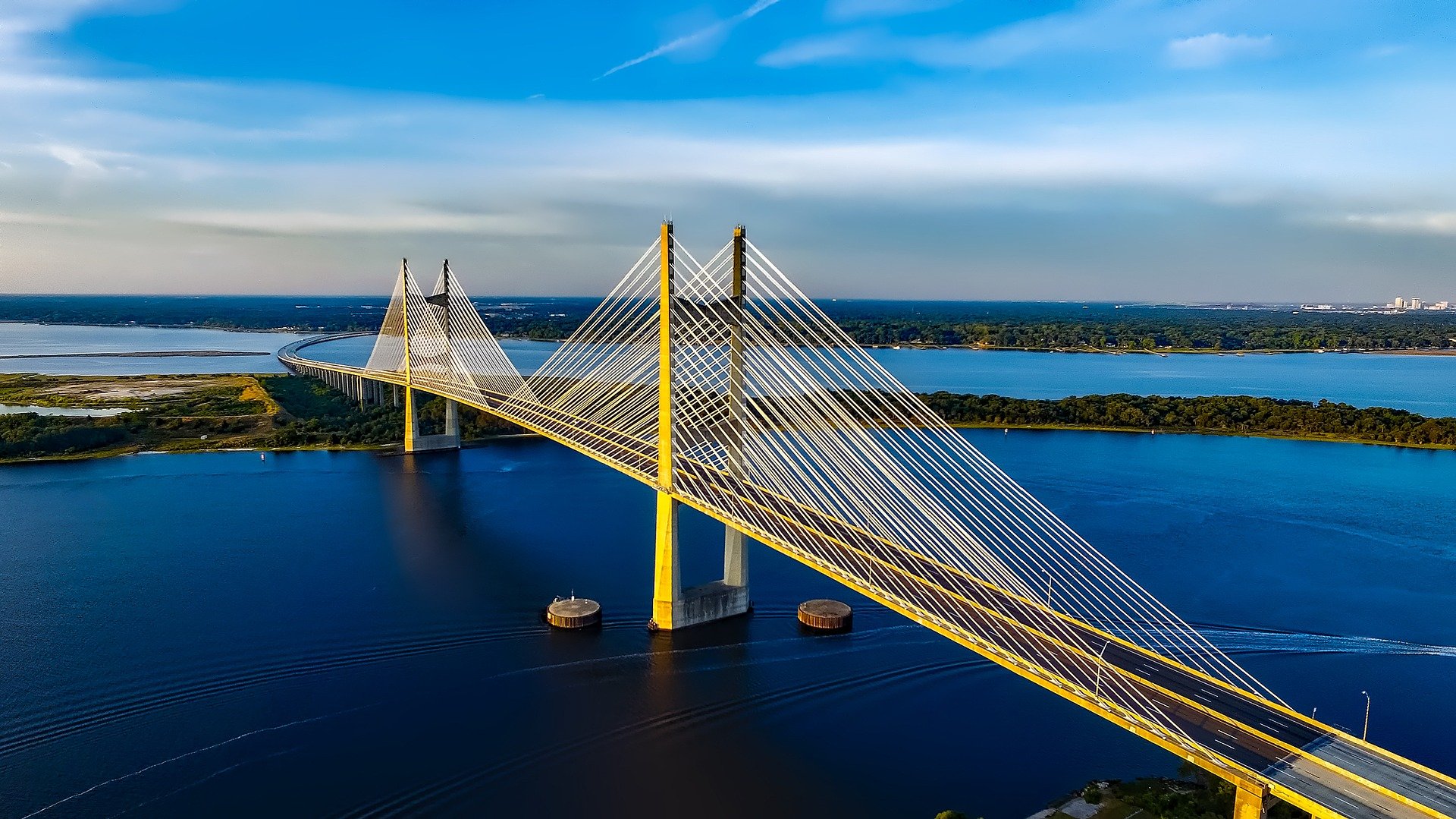The Dames Point Bridge in Jacksonville | Veteran Car Donations