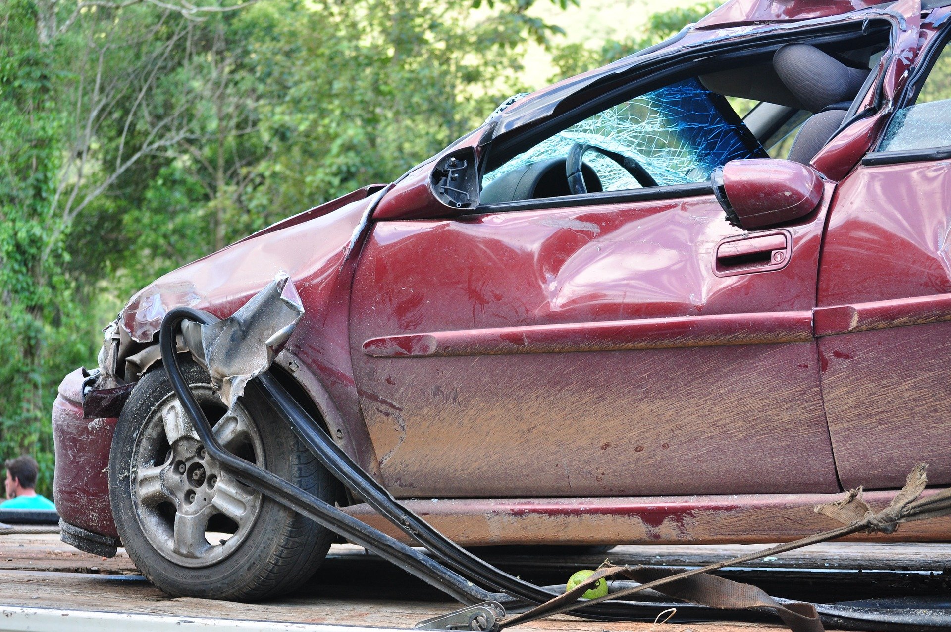 Crashed Car