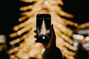 Christmas Tree Phone Capture
