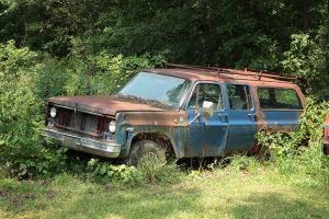 Abandoned Oldtimer Car Outdoors Can Harm the Environment | Veteran Car Donations