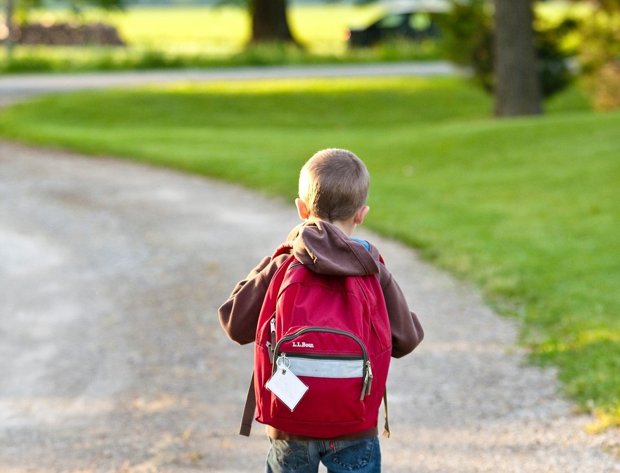 Little Boy Going To School | Veteran Car Donations