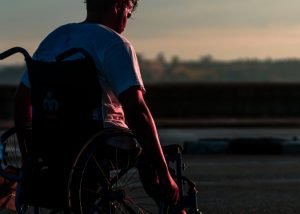 Wheelchair Sunset