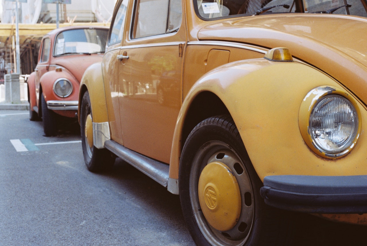 Yellow Volkswagen Beetle Vintage Car | Veteran Car Donations
