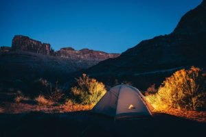 Tent Camping in the Desert | Veteran Car Donations