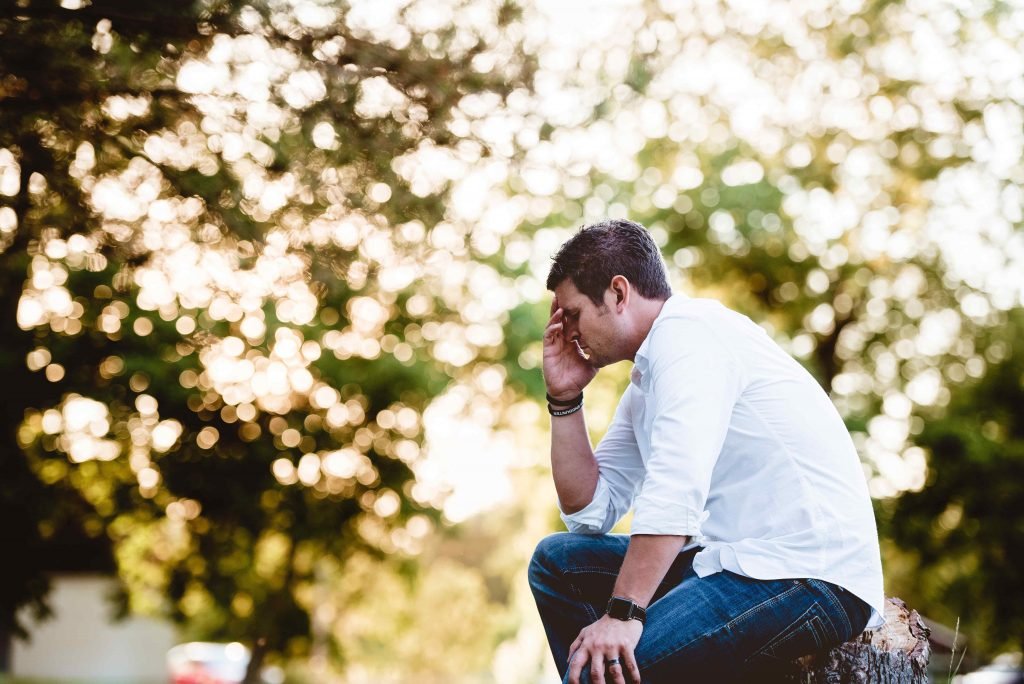 Sad Man Thinking | Veteran Car Donations