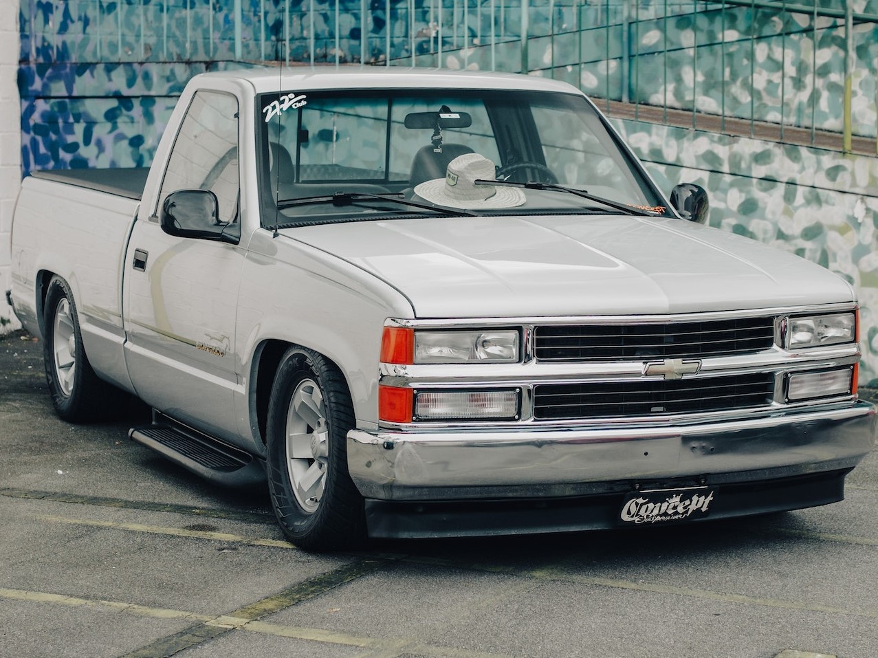 A Parked Silver Chevrolet | Veteran Car Donations