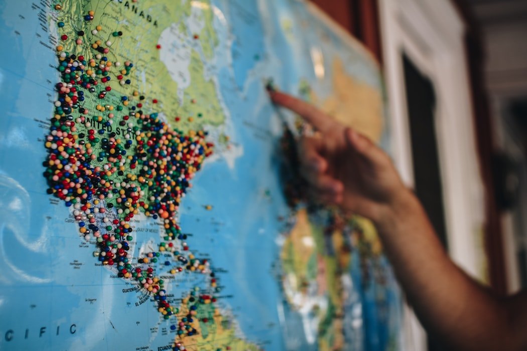 Pinned Map Across the US | Veteran Car Donations