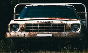 Rusted Oldtimer Car | Veteran Car Donations