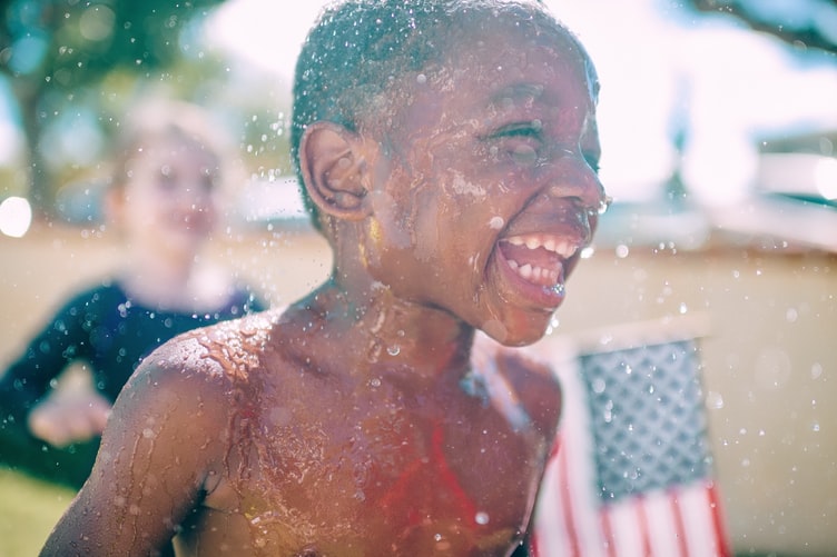 Little Boy Laughing | Veteran Car Donations