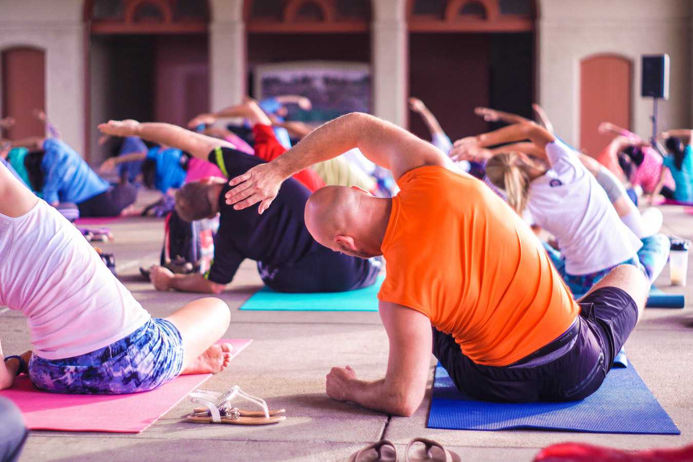 Person Doing Yoga | Veteran Car Donations