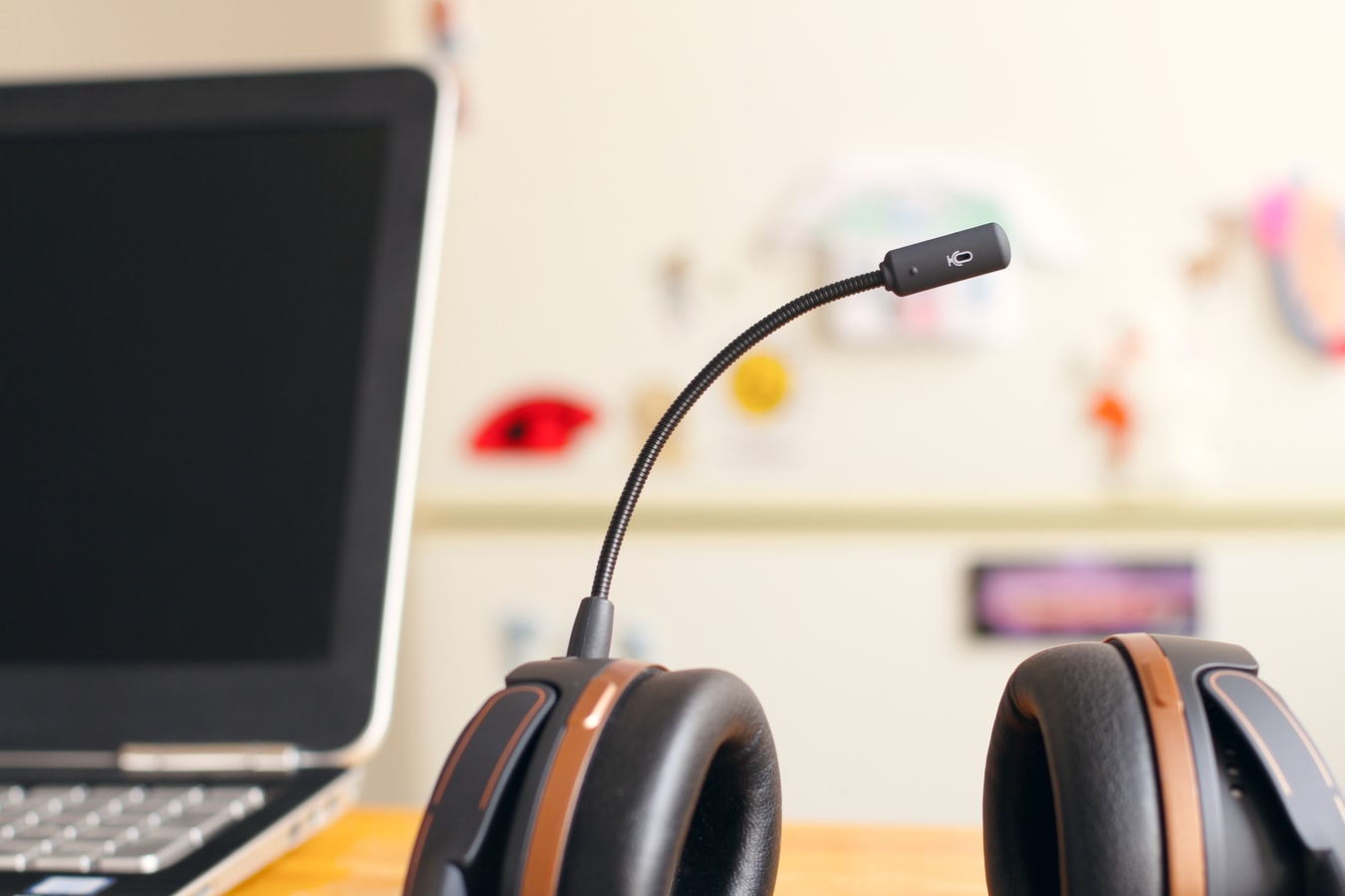 Headset and Laptop on a Table | Veteran Car Donations