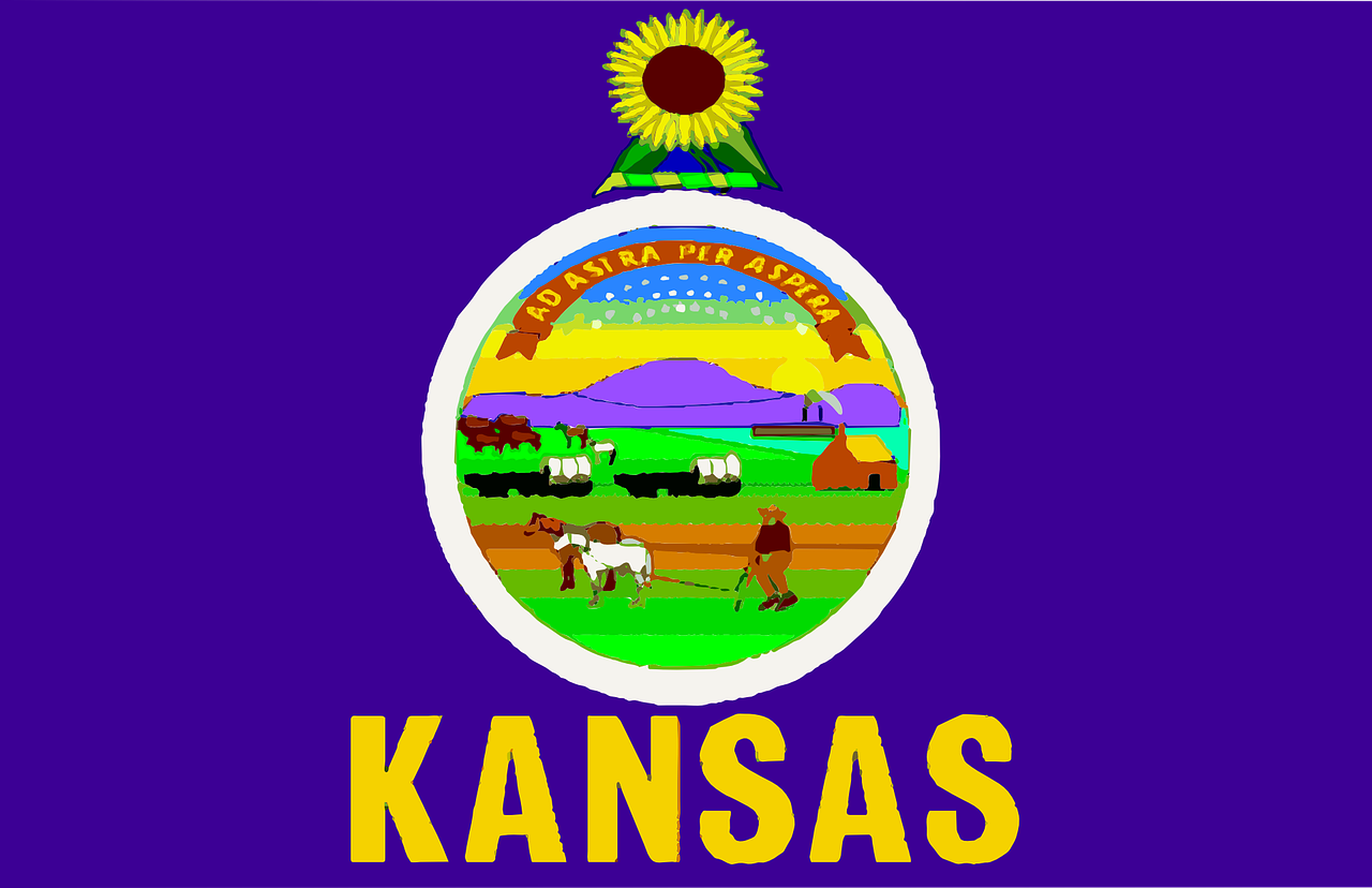 State of Kansas Flag | Veteran Car Donations