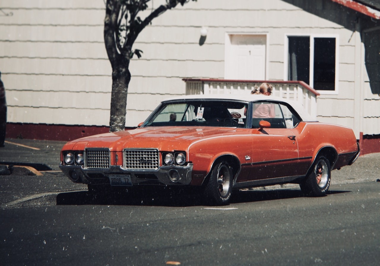 Classic Brown Coupe Beside Tree | Veteran Car Donations