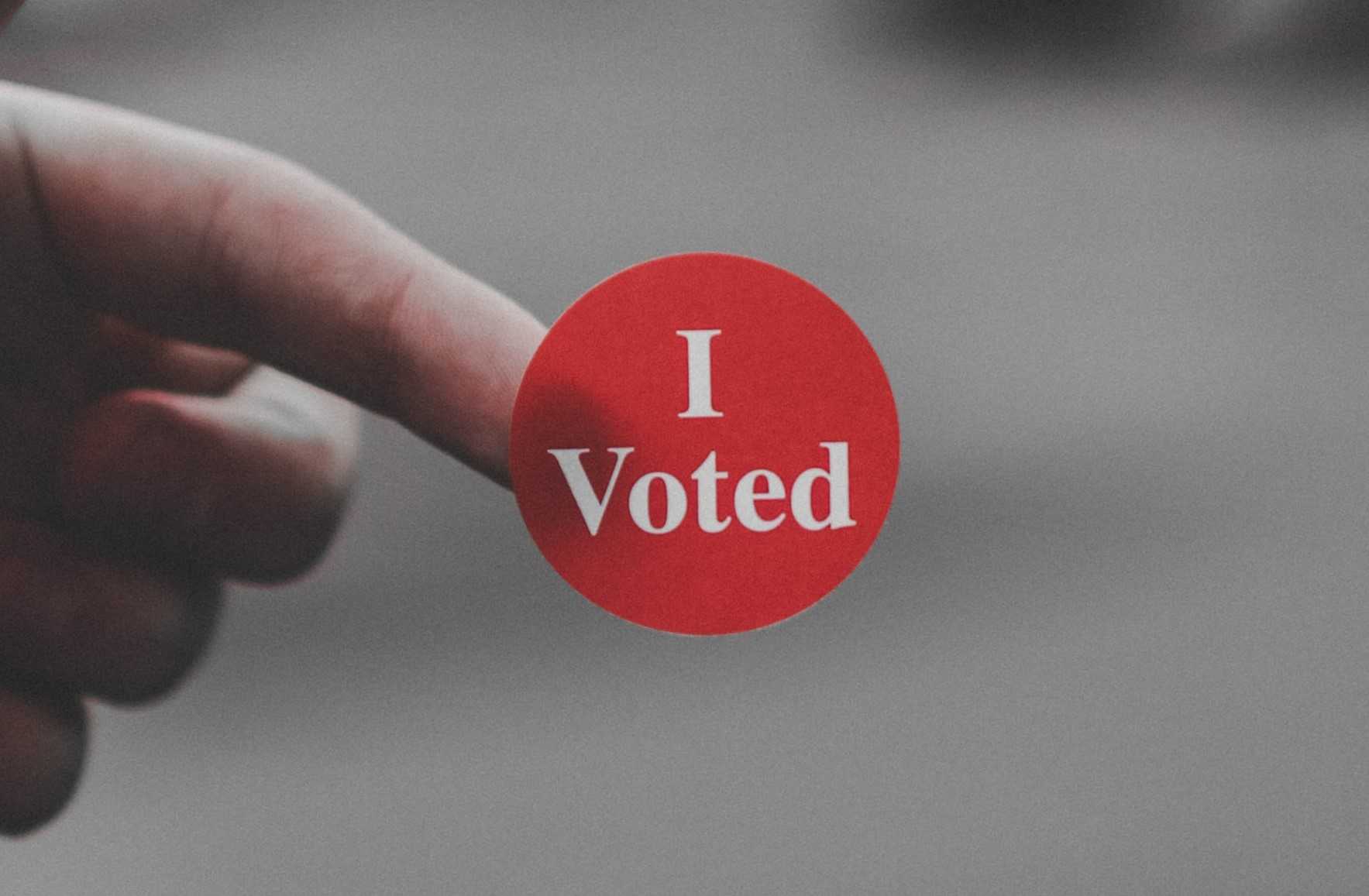 "I Voted" Sticker | Veteran Car Donations