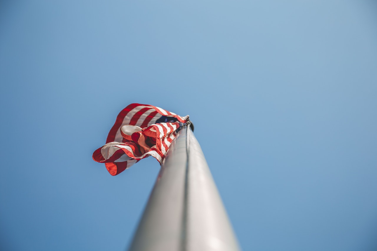 Close-up Photo Of American Flag | Veteran Car Donations
