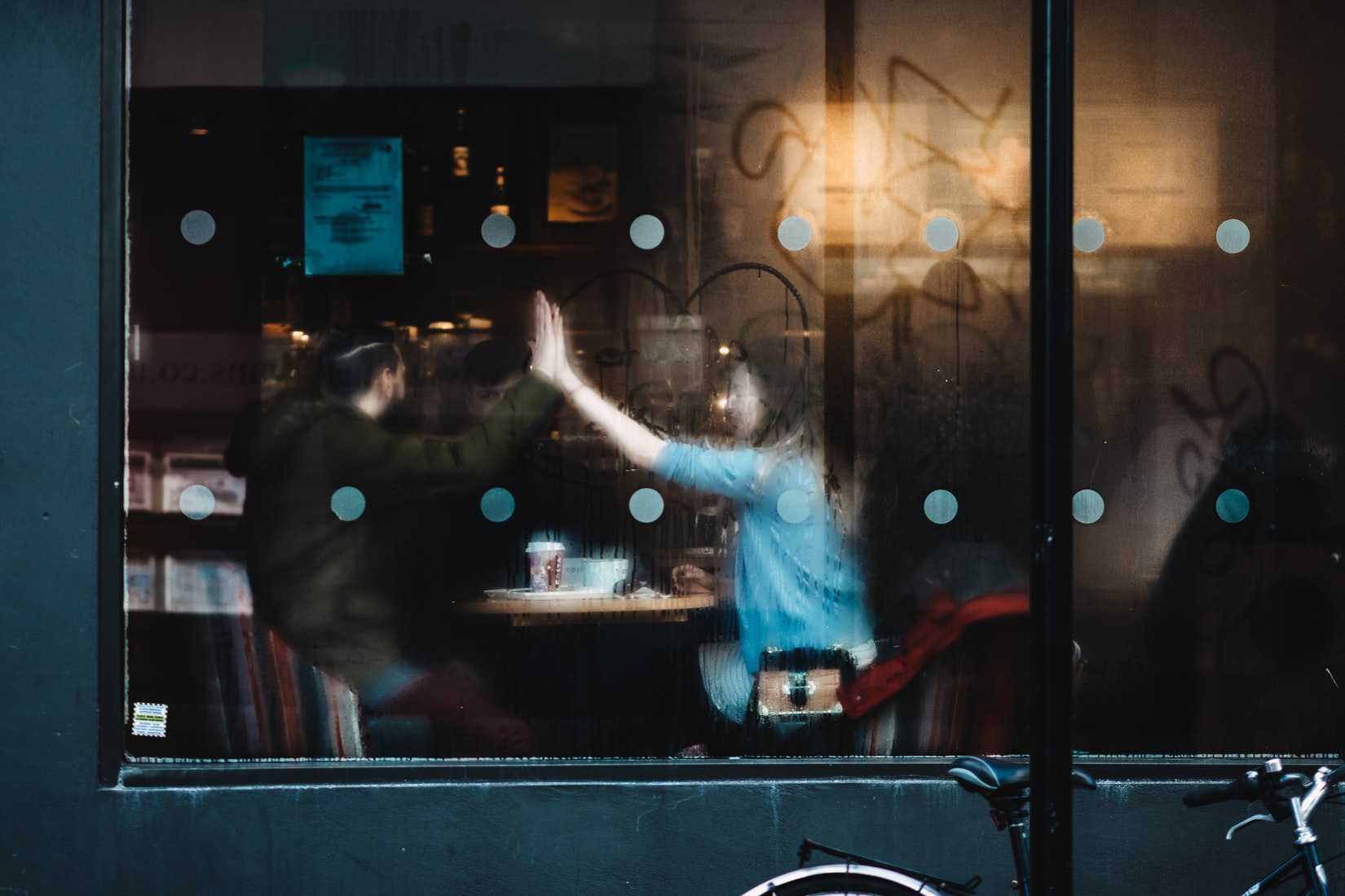 High Five at a Coffee Shop | Veteran Car Donations