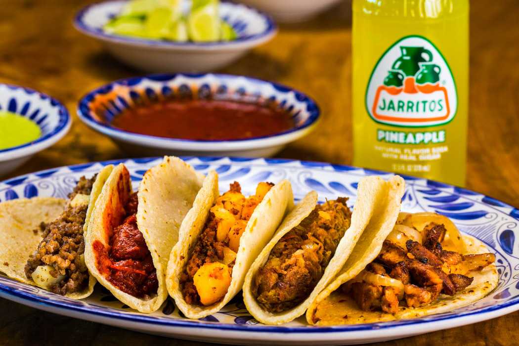 Plate of Mixed Flavored Tacos | Veteran Car Donations