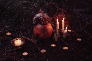 White Candles on Halloween | Veteran Car Donations